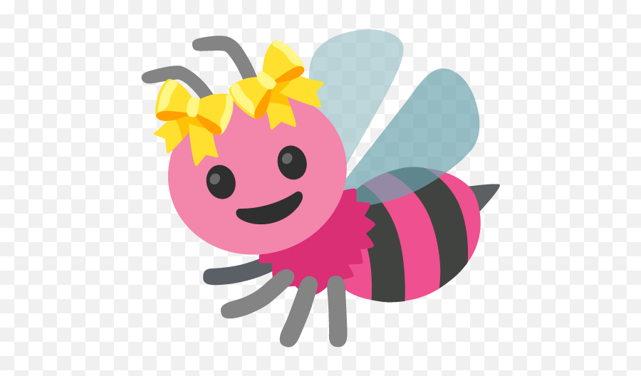 Girl Bee Emoji - Happy,Chef's Kiss Emoji
