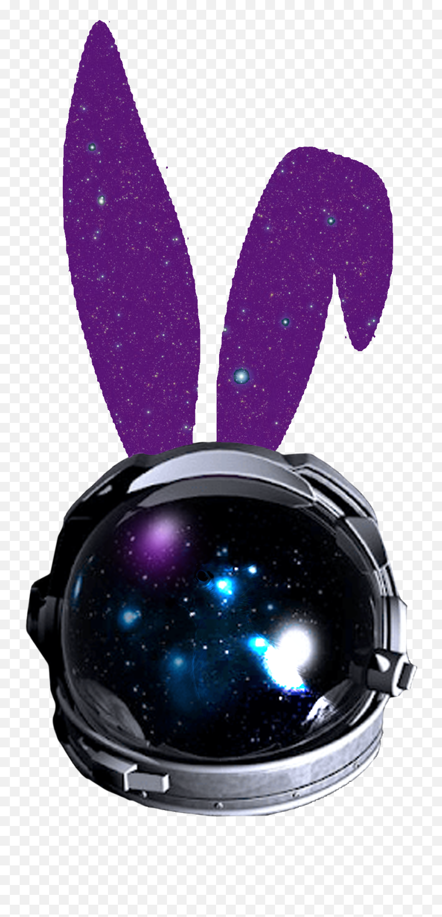 Space Bunny - Astronaut Helmet Png Emoji,Bunny Holding Cake Emoticon