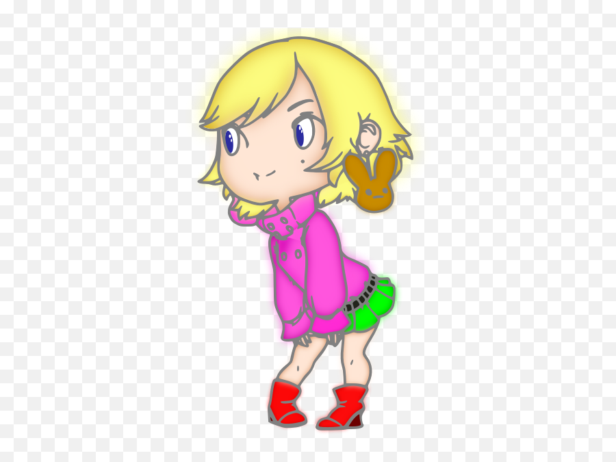 Line Art Girl 4 Free Svg - Cartoon Emoji,Pink Haired Girl Emoticon