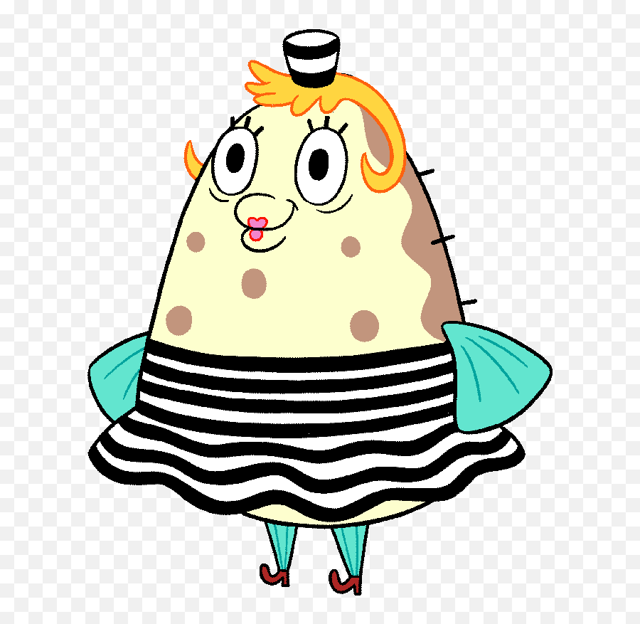 Spongebob - Mrs Puff Model Sheets Nickelodeon Animation Dot Emoji,Spongebob Emotion Anxiety