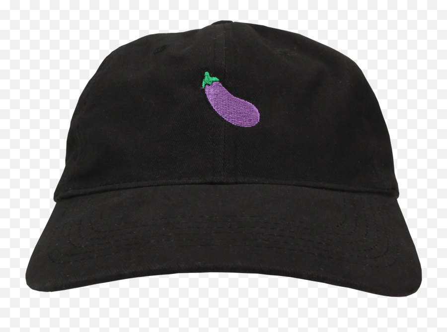 Eggplant Black Dad Hat - Bad Rabbits Unisex Emoji,Egplant Emojis