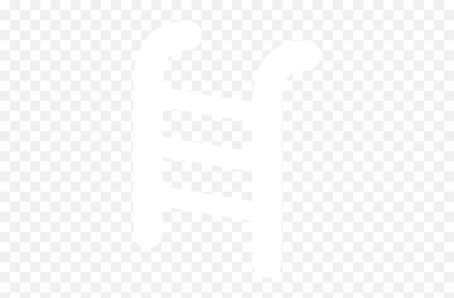 White Ladder Icon - White Ladder Icon Transparent Emoji,Facebook Emoticon Ladder