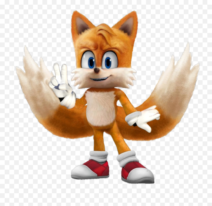 Tails - Sonic Movie 2 Tails Png Emoji,Sonic The Hedgehog Emotion