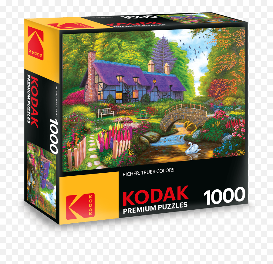 Colorful American Doors 1500 Pc Jigsaw Puzzle Lpf Kodak Emoji,Bear Emoji Pc