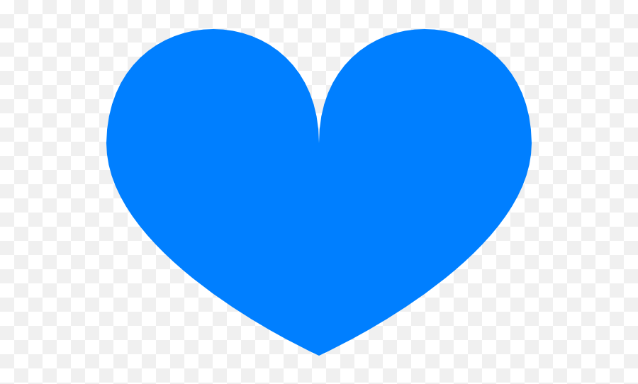 Blue Heart Clip Art At Clkercom - Vector Clip Art Online Emoji,Discord Emojis Transparent Broken Heart