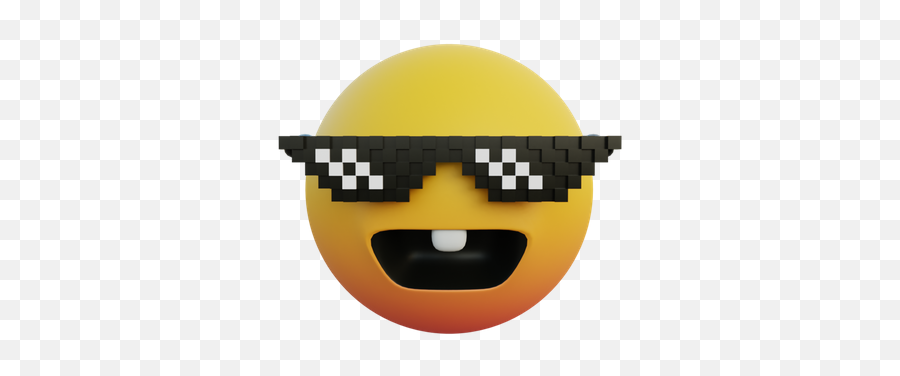 Smiling Face With Sunglasses Emoji Icon - Download In Line Style,Drooling Emoji
