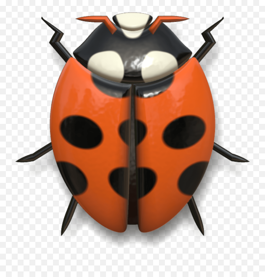 Ladybug Red And Black Head Up Transparent Png - Stickpng Emoji,Red Y Emoji