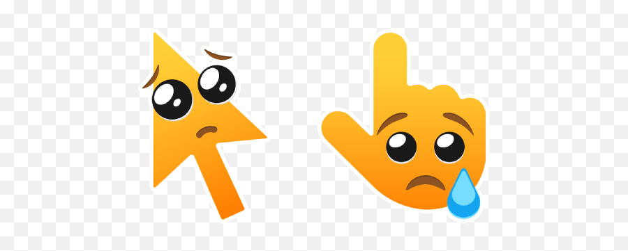Cursoji - Dot Emoji,Pleading Emoji