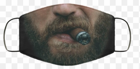 Beard And Cigar Face Mask Face Mask Face Fashion Face Mask - Assassins Creed Valhalla Face Mask Emoji,Ew Face Emoji