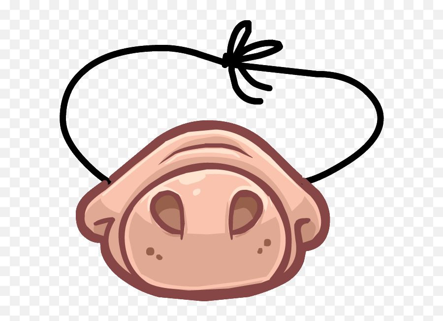 Funny Pig Snout - Cute Pig Nose Clipart Emoji,Pig Nose Emoji