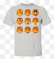 Turkey Emoji Funny Thanksgiving Christmas Light T - Shirts Cameron Boyce T Shirt,Thanksgiving Emojis