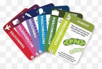 The Gut Microbiome Card Game - Microbe Card Game Emoji,Emotions Card Game