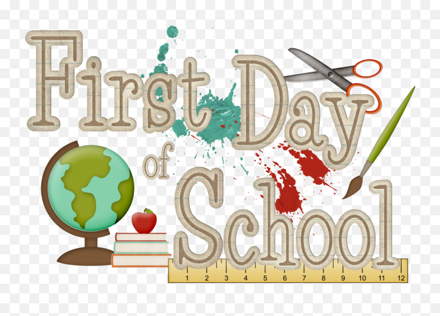 June Clipart 1st Day June 1st Day - First Day Of School Emoji,First Day Of School Emoji
