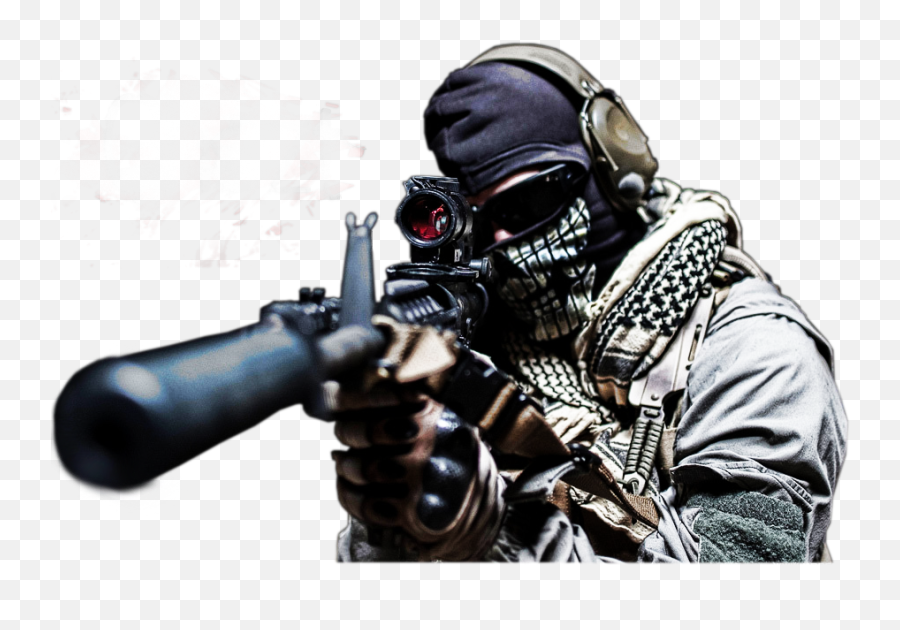 Ghost Renders Png Transparent Background Free Download - Ghost Call Of Duty Png Emoji,Sniper Rifle Emoticon
