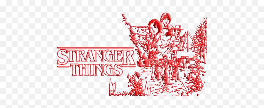 Stranger Things Stickers Per Whatsapp - Png Image Stranger Things Emoji,Stranger Things Emoji