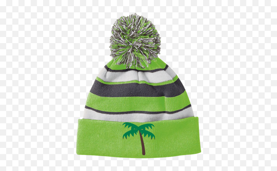 Palm Tree Emoji 223835 Holloway Striped - Beanie,Roar Emoji