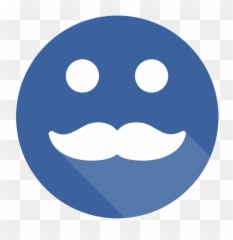 Guy Men Moustache Smile Icon - Happy Emoji,Are There Any Chines Emoticons