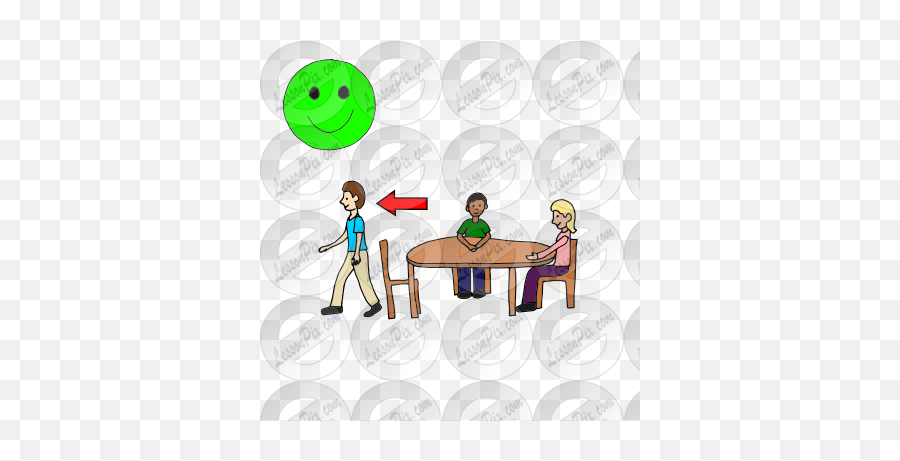 Walk Away Picture For Classroom - Walk Away From Someone Clipart Emoji,? Emoticon Walk