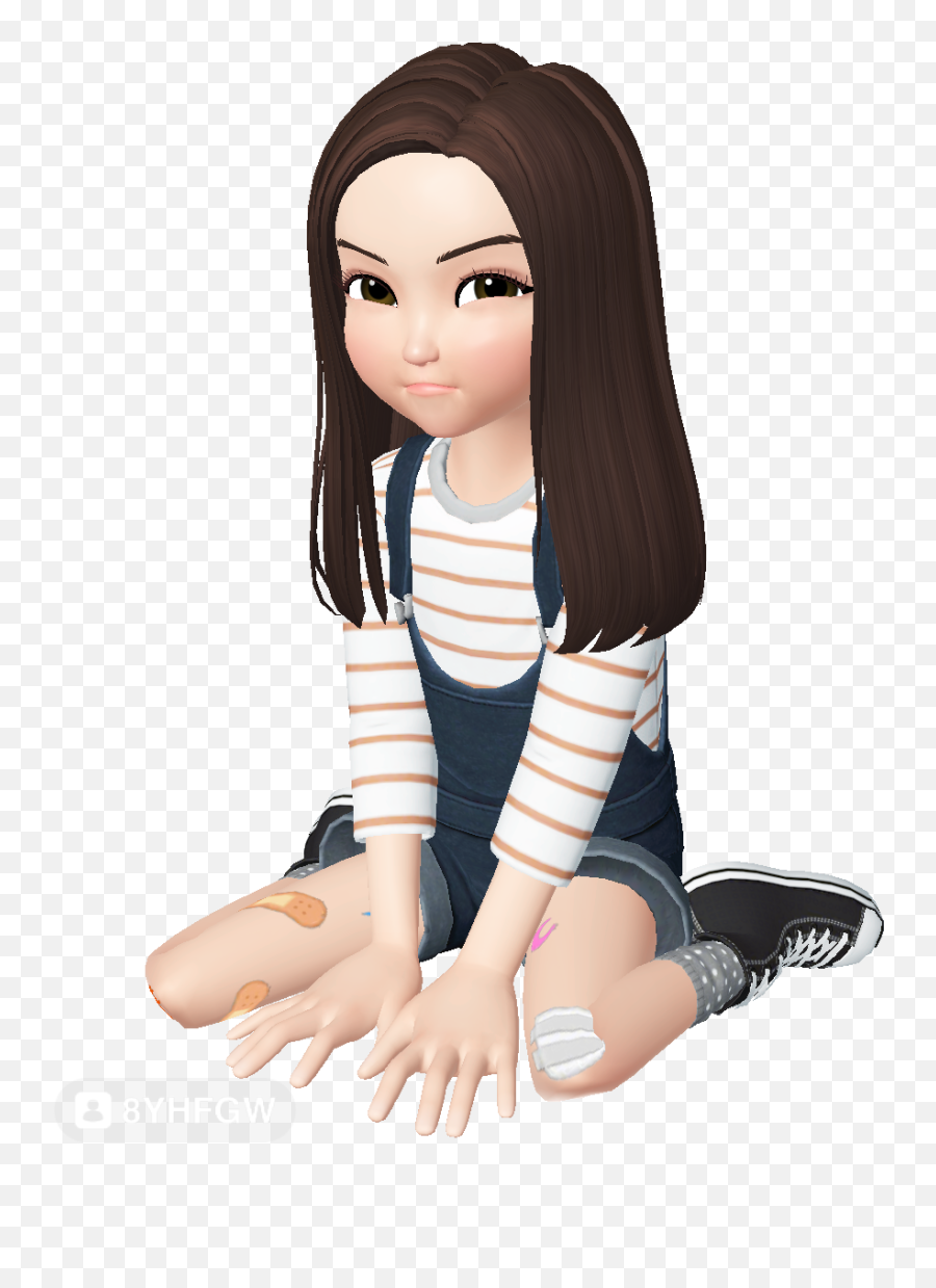 Wattpad Sitting Emoji,Emoji Doll Girl