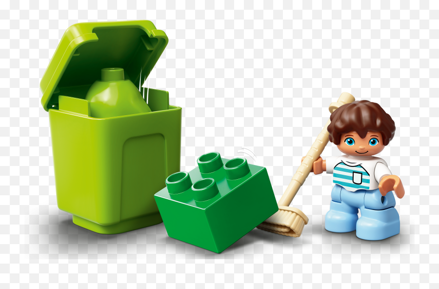 Garbage Truck And Recycling 10945 - Lego Duplo Emoji,Nephew Emotion Waste