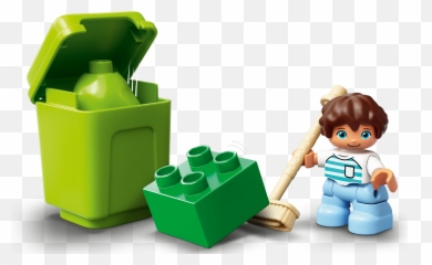Garbage Truck And Recycling 10945 - Lego Duplo Emoji,Nephew Emotion Waste
