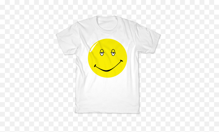 Dazed And Confused Stoner Smiley Face - Happy Emoji,Stoned Smiley Face Emoticon