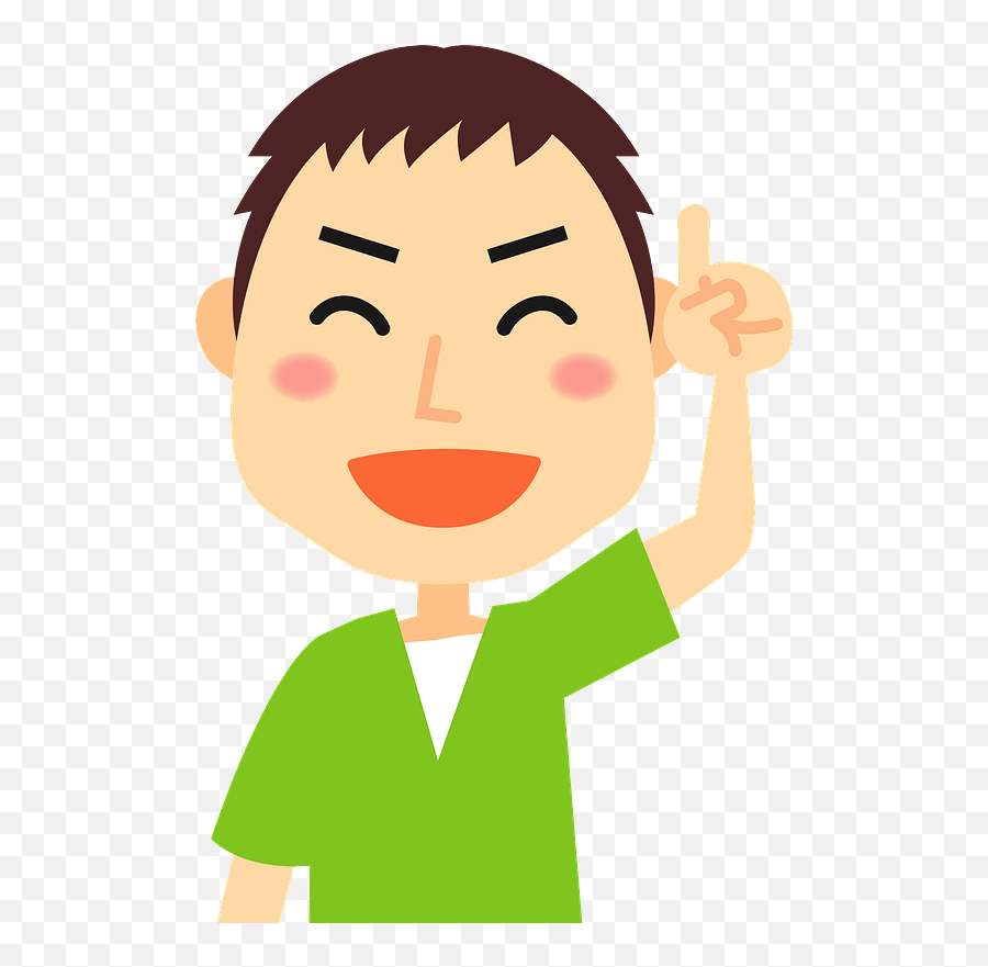 Young Man Clipart Free Download Transparent Png Creazilla - Happy Emoji,Pointing Finger Smile -emoticon -stock