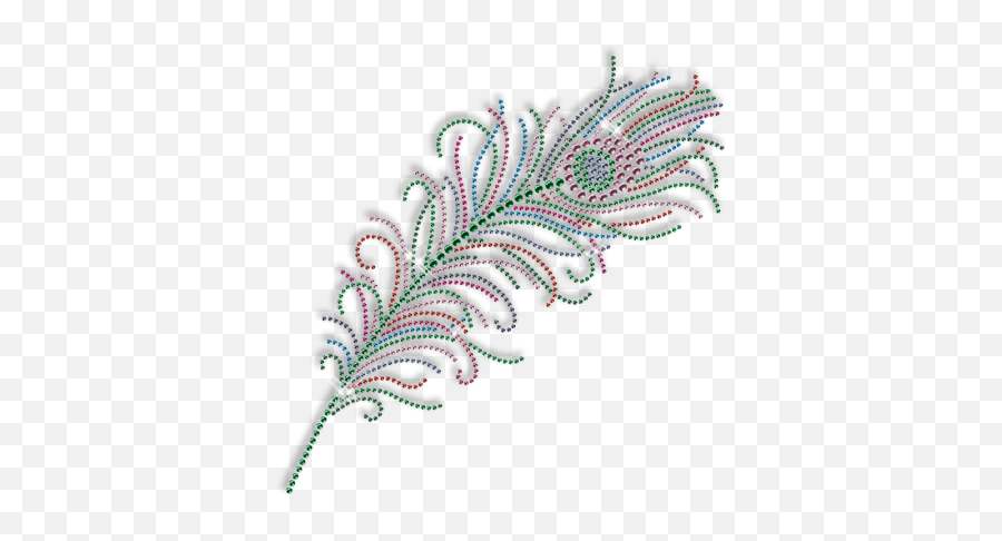 Best Custom Sparkling Rhinestone - Peacock Feather Rhinestone Emoji,Peacock Feather Ascii Emoticon