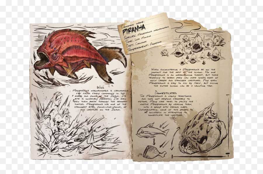 Steam Community Guide Single Player Survival Notes Wip - Piranha Ark Emoji,Ark Survival Evolved Devil Face Emoticon