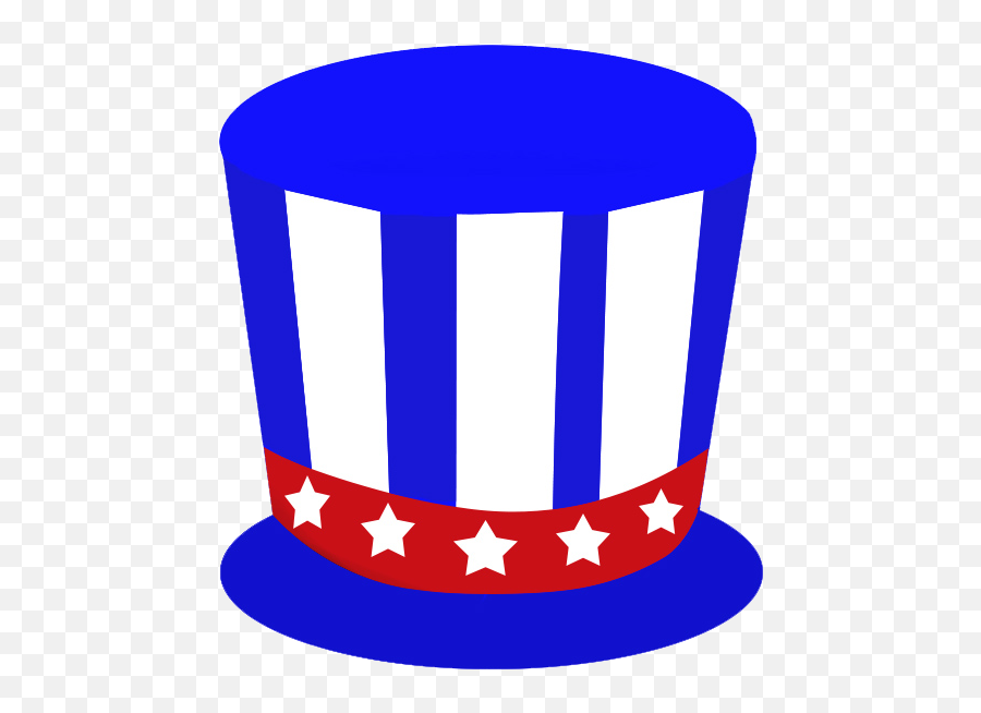 4th Of July Clipart - 4th Of July Hat Png Emoji,Whatsapp Emoticons Penguinpng