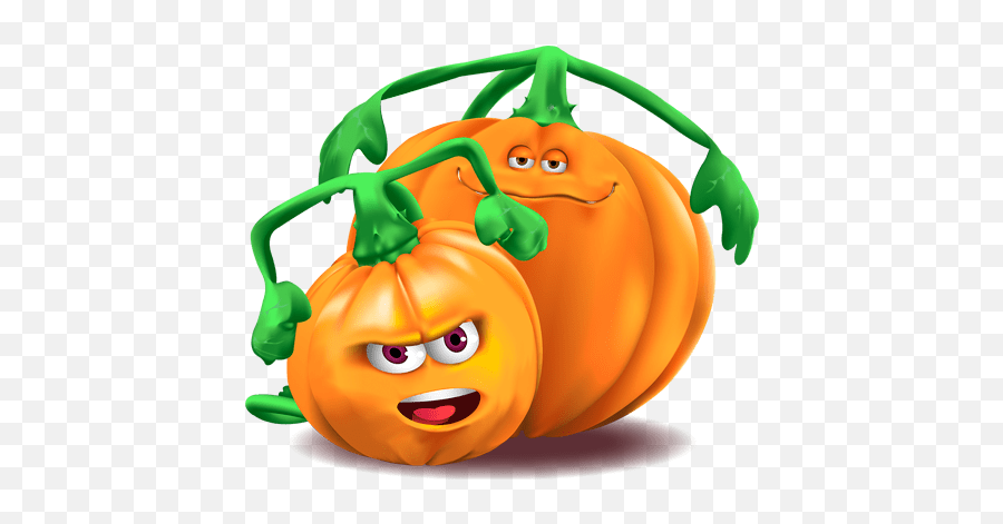 Meet The Characters From The Movie - Original Spookley The Emoji,Pumpkin Character Emoticon