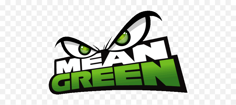 Mean green. The mean Greens. Green Stickers. Grin meaning.