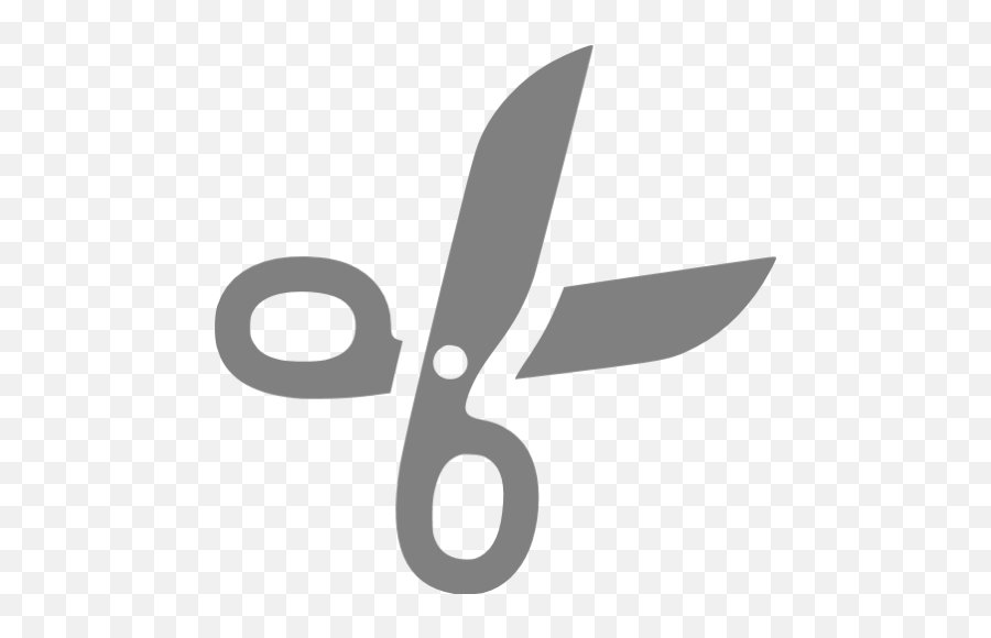 Gray Cut Icon - Free Gray Scissor Icons Emoji,Cutting Emoticon