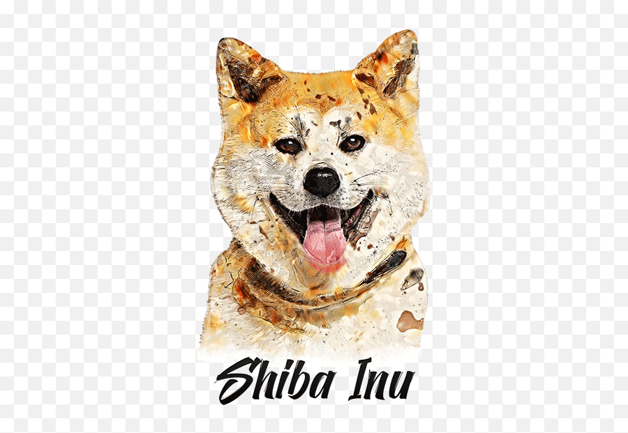 Shiba Inu T - Shirt Vivid Colors Emoji,Long Sleeve Shirt Emoji