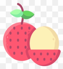 Lychee - Free Food Icons Emoji,Android Peach Emojio