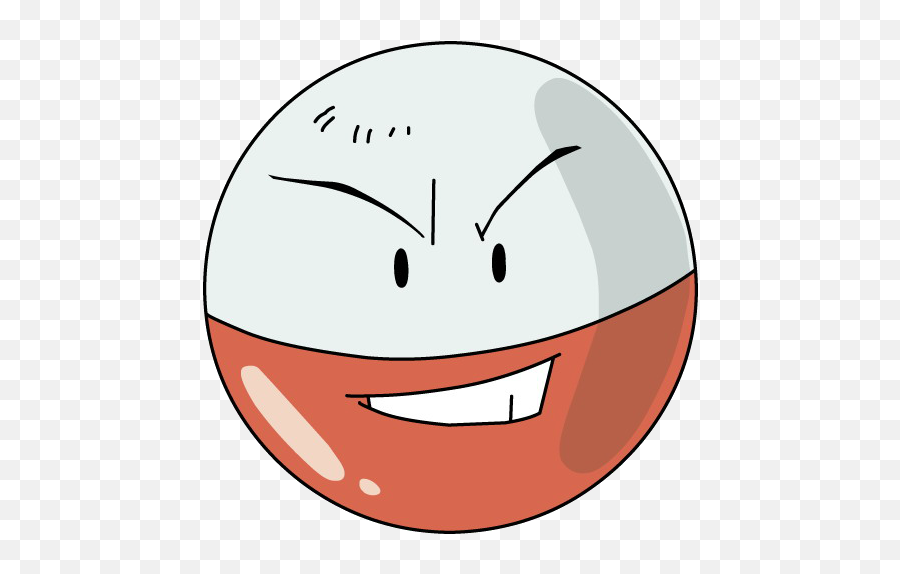 Electrode - Electrode Pokemon Emoji,Pokeball Emoticon