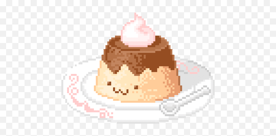 Largest Collection Of Free - Toedit Pudding Stickers Emoji,Dessert Emojis