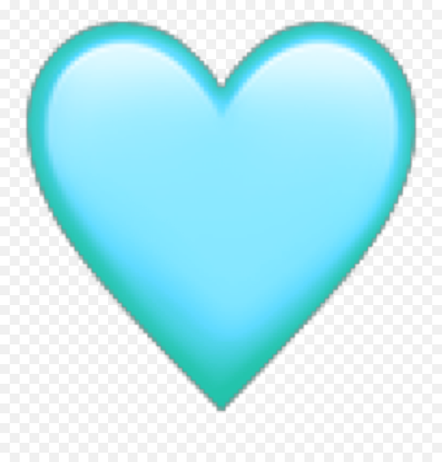 Blue Heart Love Cute Pastel Aqua Sticker By Lee - Girly Emoji,Water Emojis