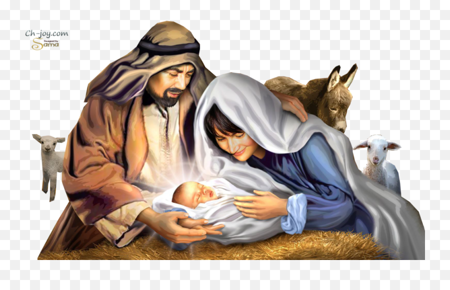 Jesus Born Png U0026 Free Jesus Bornpng Transparent Images - Jesus Birth Png Emoji,Free Christian Emoticons