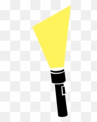 Flashlight Clip - Clip Art Emoji,Emoji Flashlight
