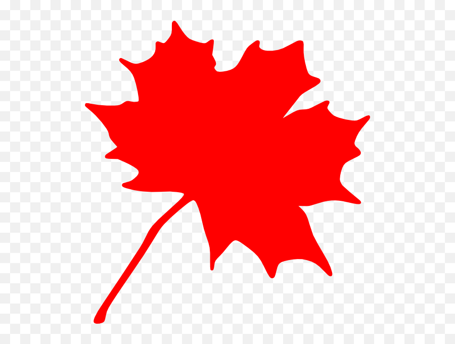 Leaves Maple Leaf Clipart Black And White Free Clipart Emoji,Red Leaf Emoji