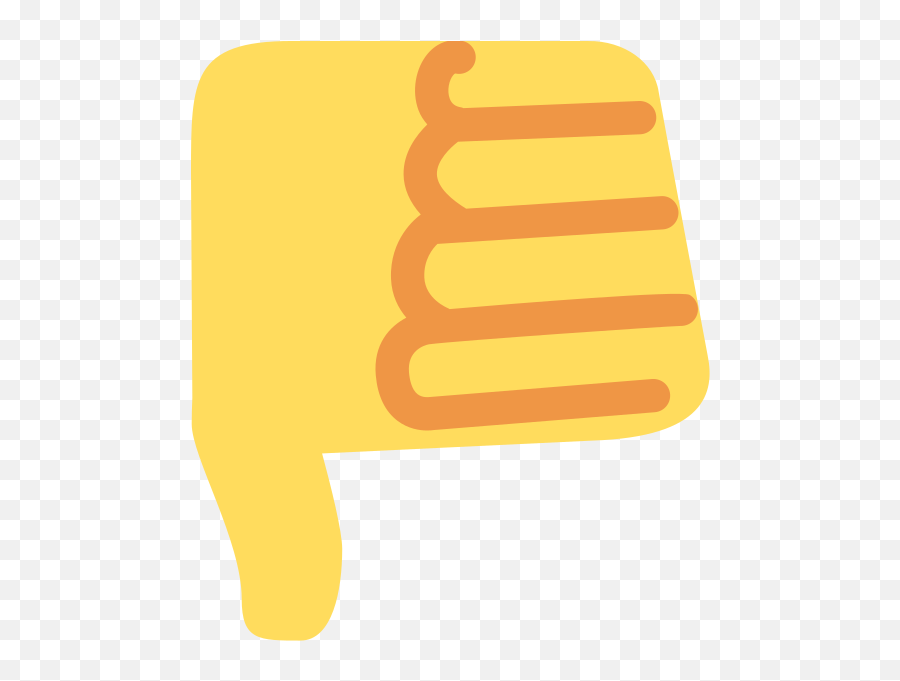 Thumbs Down Emoji - Twitter Thumbs Down Emoji,Thumbs Down Emoji Transparent