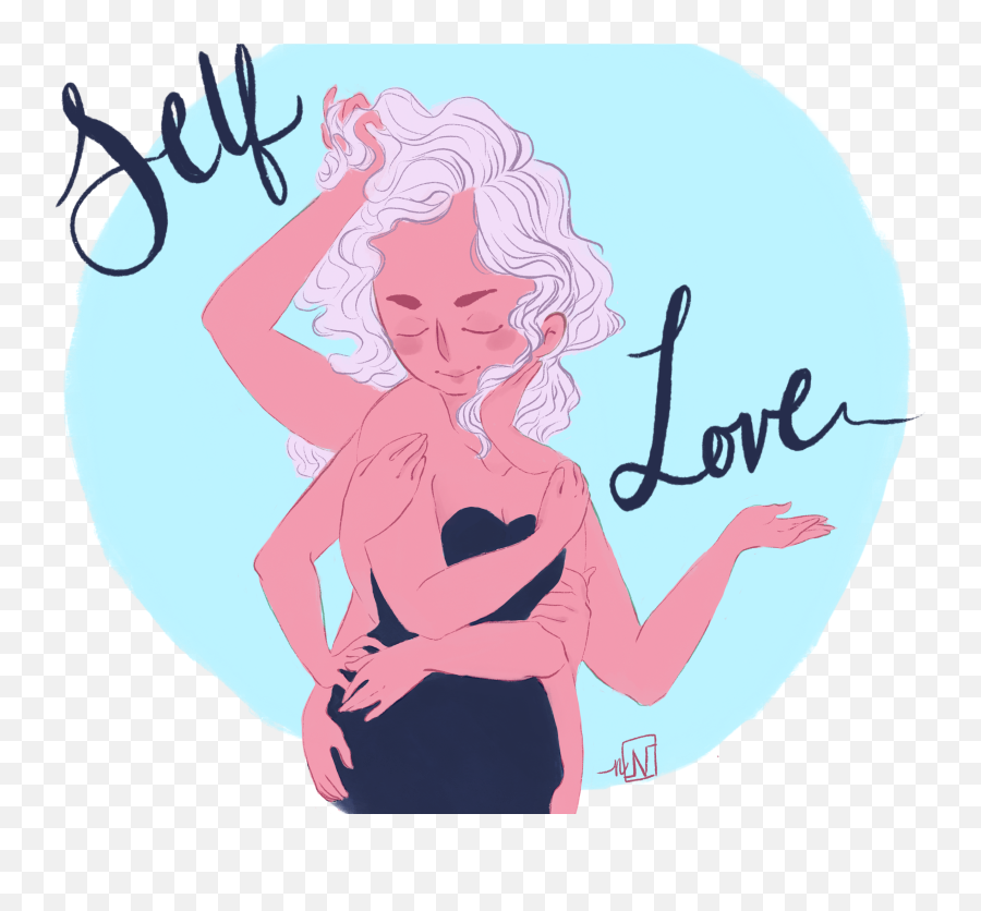 Selflove - Self Love Cartoon Png Emoji,Atlanta Falcons Emoji