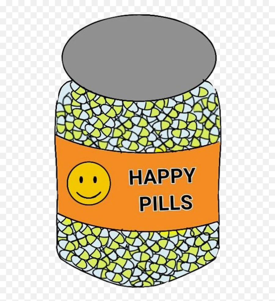 Trending Infeliz Stickers - Happy Emoji,Emoticon Happy Pills