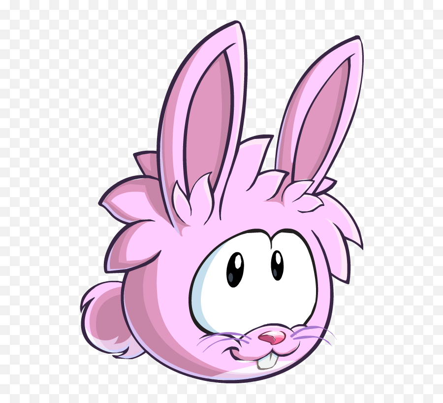 Rabbit Puffles Club Penguin Wiki Fandom - Puffles Pink Rabbit Emoji,Rabbit Emojis