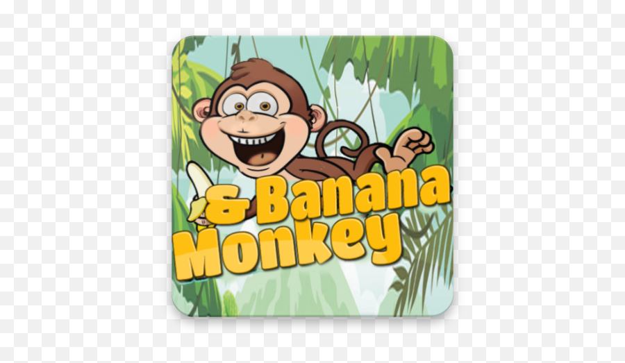 Monkey And Banana - Izinhlelo Zokusebenza Kugoogle Play Fictional Character Emoji,Banana Peel Emoji