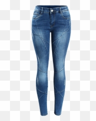 Plus Size Jeans With Mid Low Waist For - Jeans Emoji,Emoji Jeans