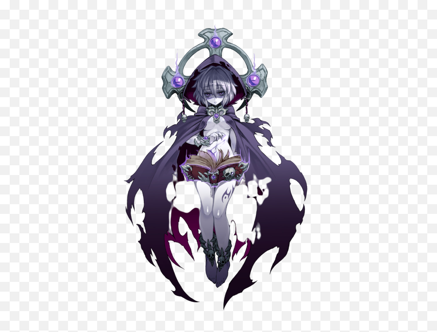 Lich Monster Girl Encyclopedia Omniversal Battlefield - Demon Emoji,Emotion Draining Monster