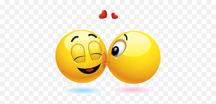 Gros Émoticones Couple Emoticone Gratuit Emoji Drôle - Kiss Smiley,Emoticon Of A Couple Hugging