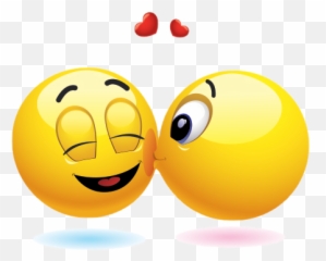 Gros Émoticones Couple Emoticone Gratuit Emoji Drôle - Kiss Smiley,Emoticon Of A Couple Hugging